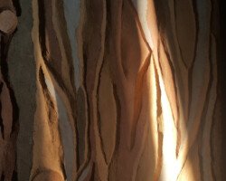 earth relief painting
